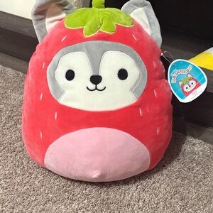 Ryan the 12 inch Strawberry Husky Squishmallow
